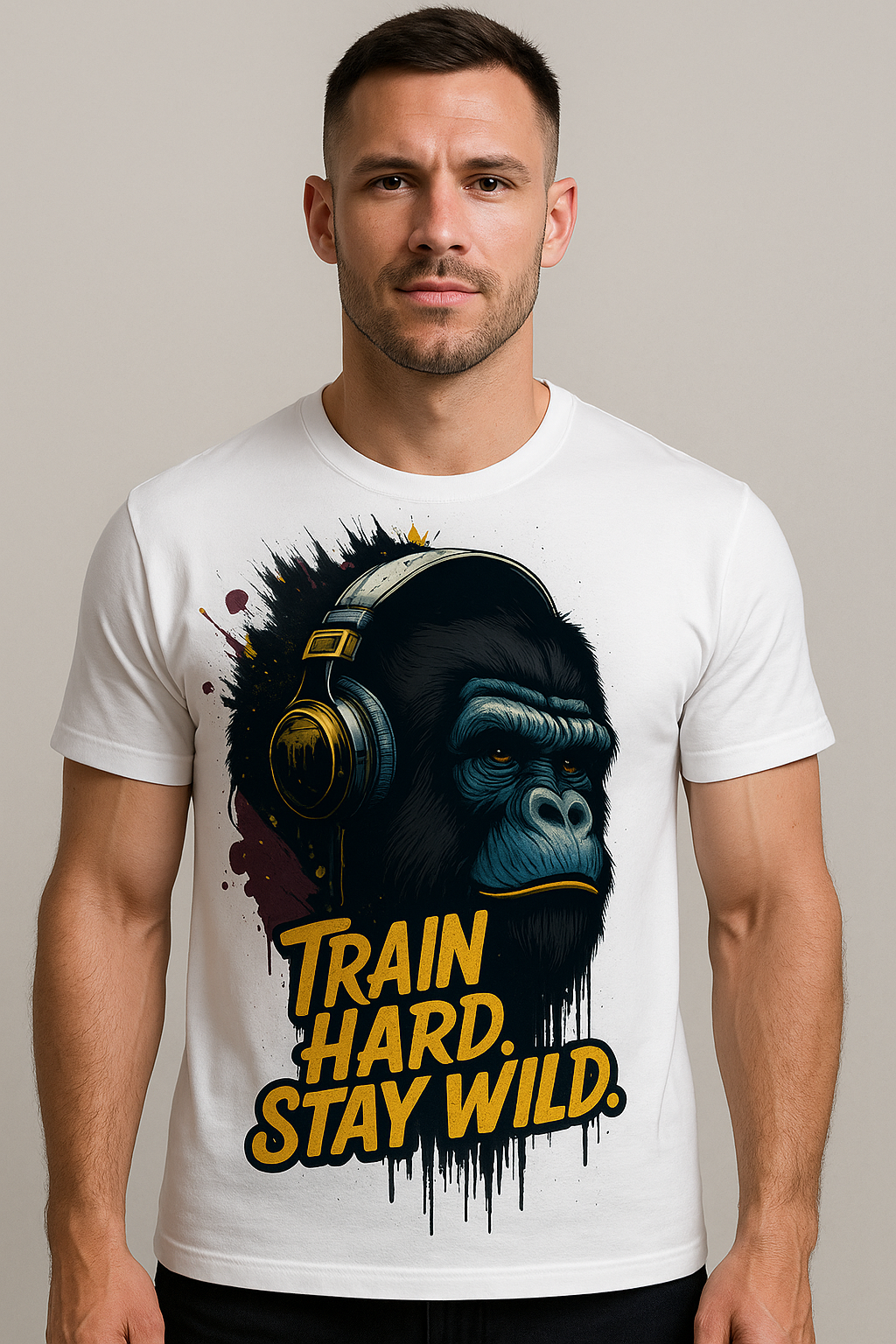 PREMIUM GORILLA GYM TSHIRT LIMITED EDITION
