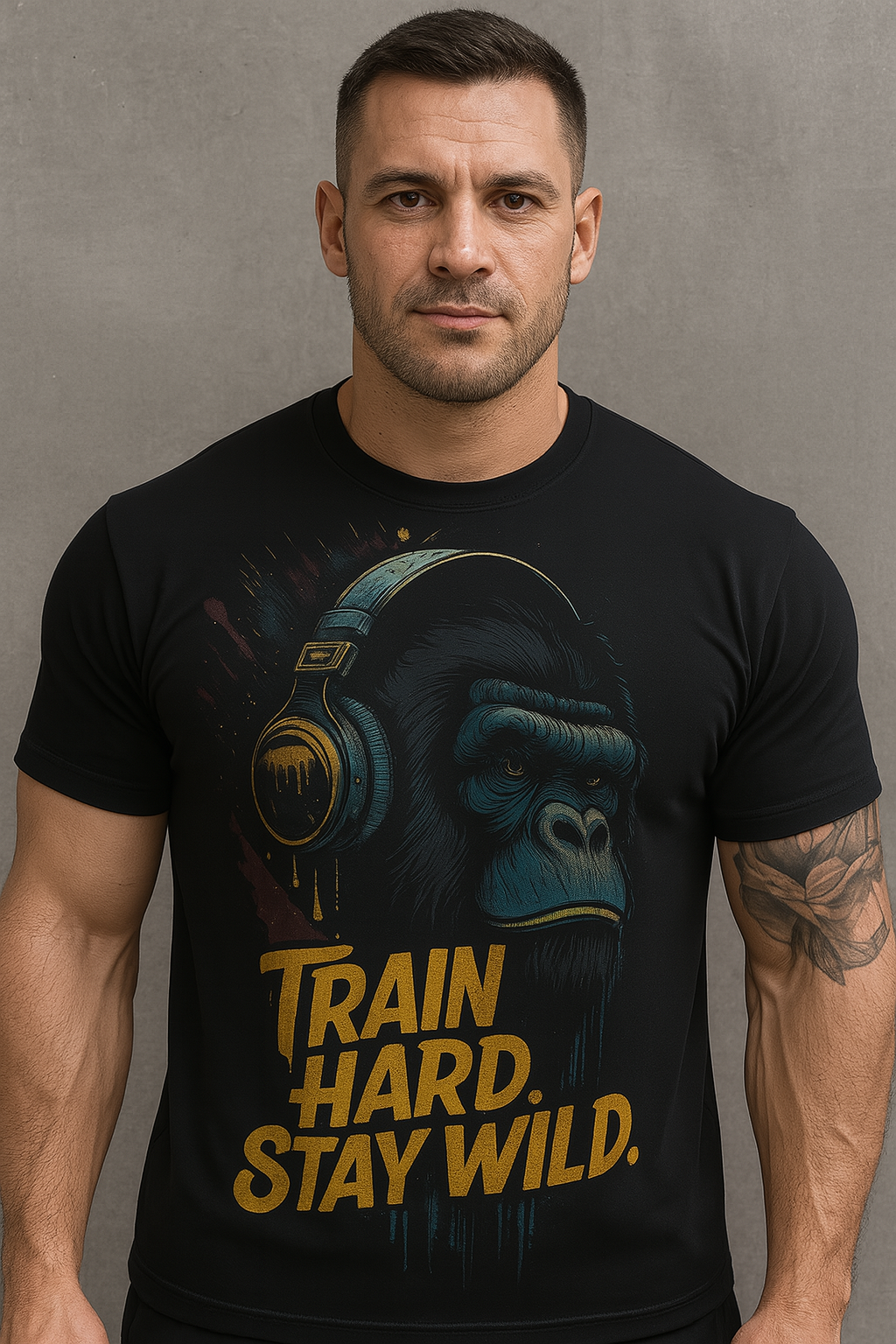 PREMIUM GORILLA GYM TSHIRT LIMITED EDITION