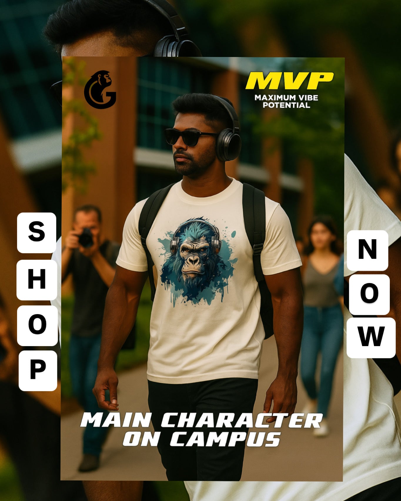 PREMIUM GORILLA TSHIRT FOR GYM