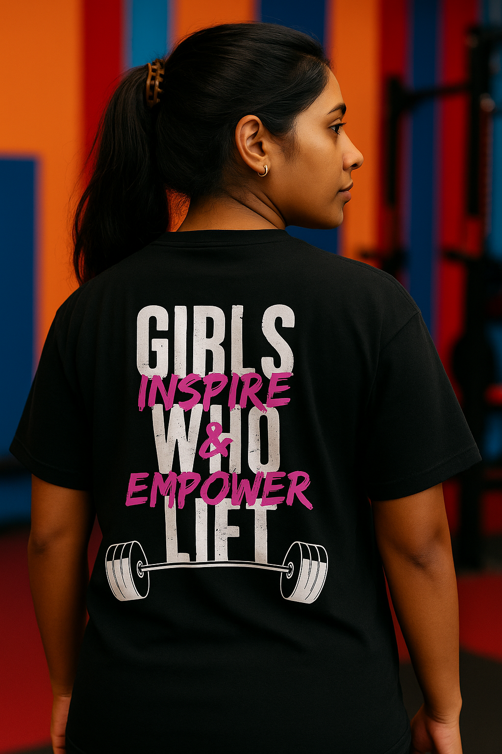 OVERSIZED PREMIUM GYMWEAR TSHIRT FOR GIRLS
