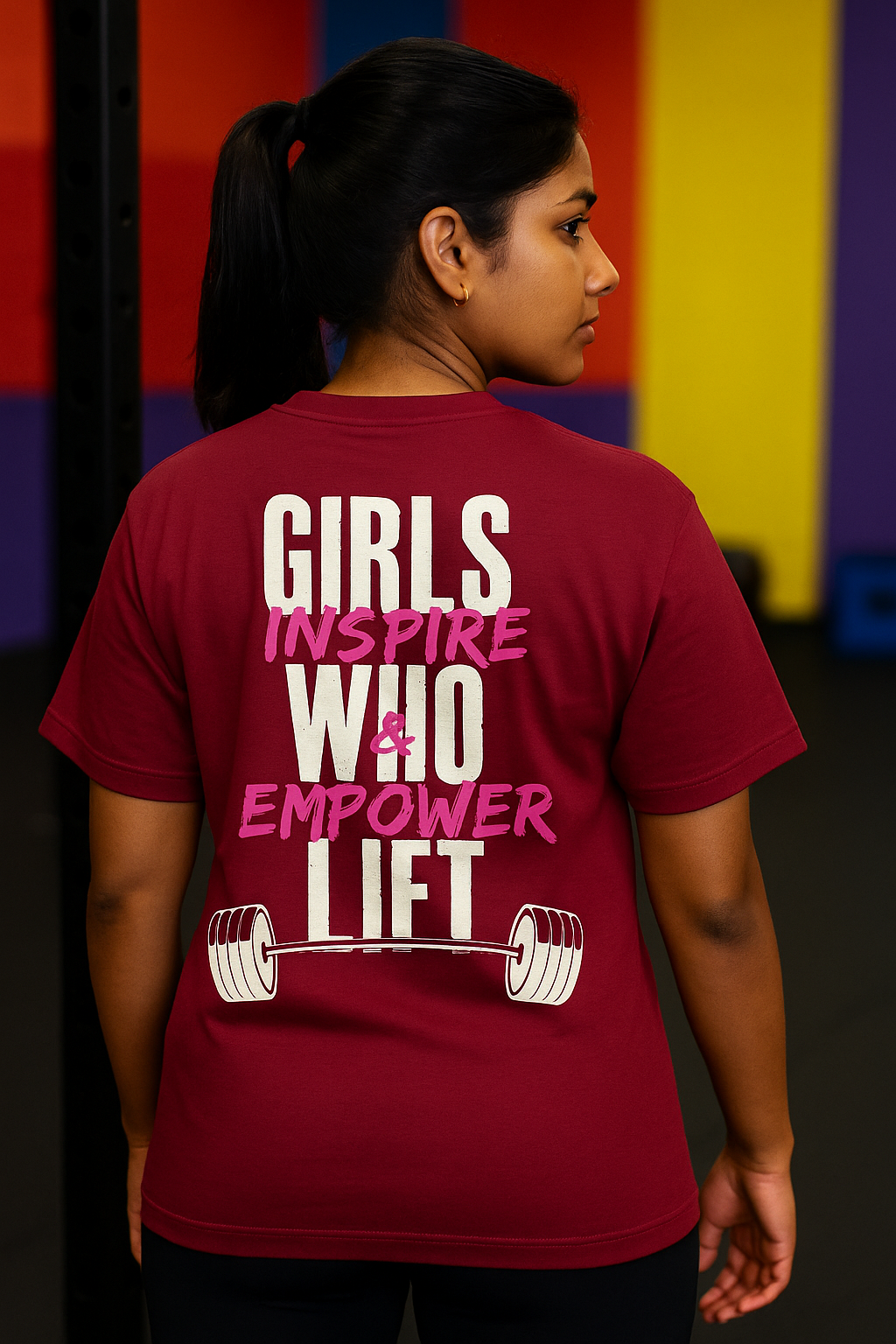 OVERSIZED PREMIUM GYMWEAR TSHIRT FOR GIRLS