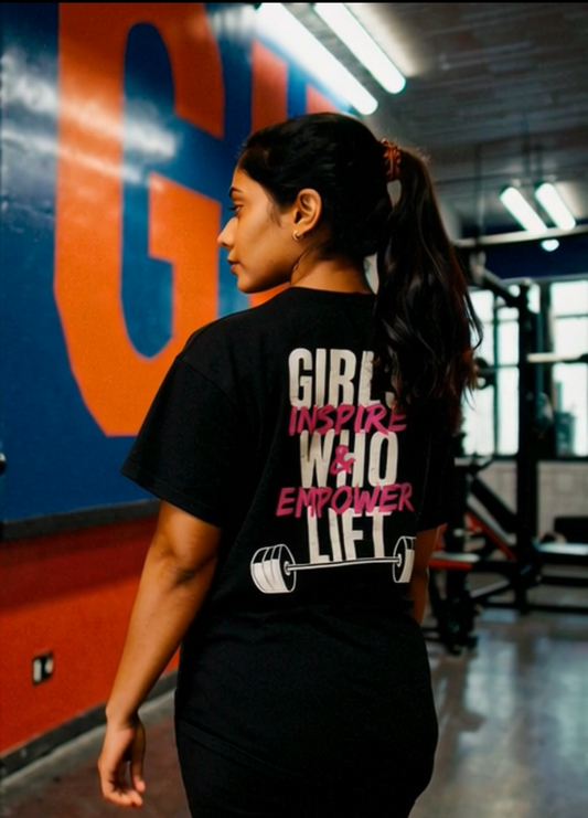 OVERSIZED PREMIUM GYMWEAR TSHIRT FOR GIRLS