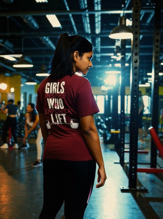 OVERSIZED PREMIUM GYMWEAR TSHIRT FOR GIRLS