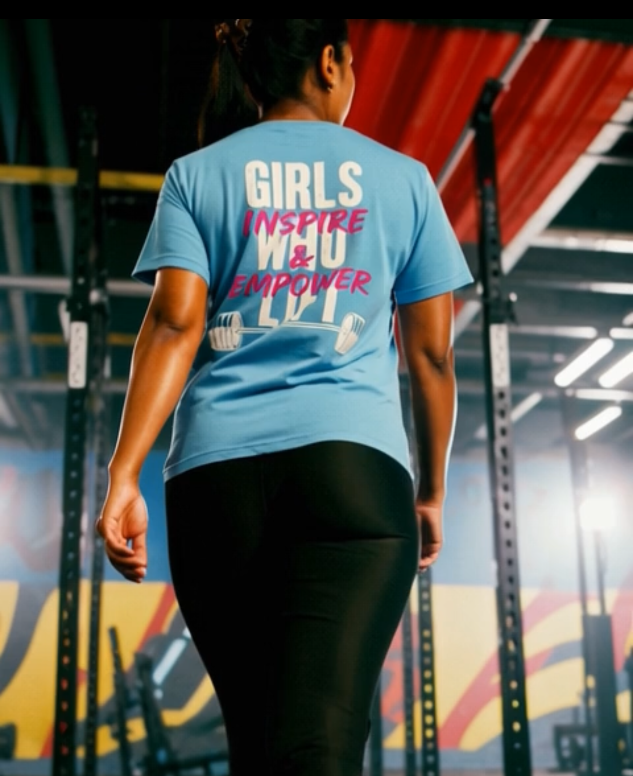 OVERSIZED PREMIUM GYMWEAR TSHIRT FOR GIRLS