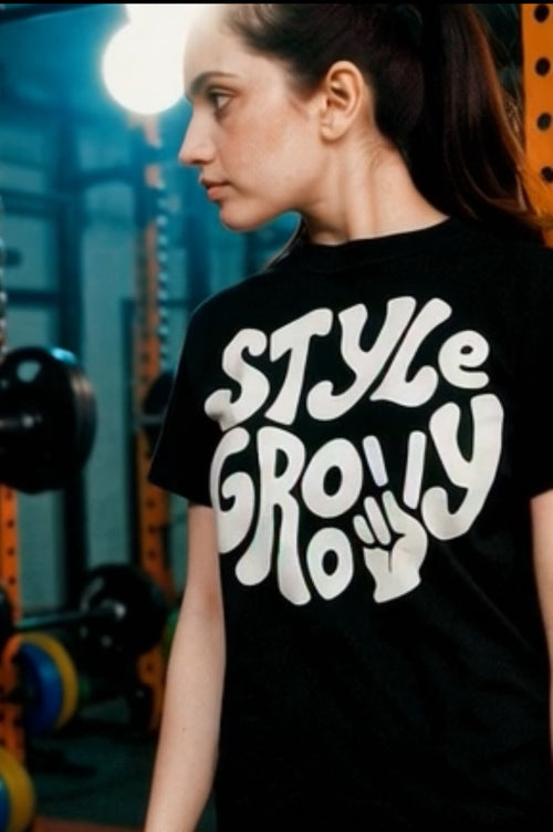 OVERSIZED PREMIUM GYM TEE STYLE GROVY FOR GIRLS
