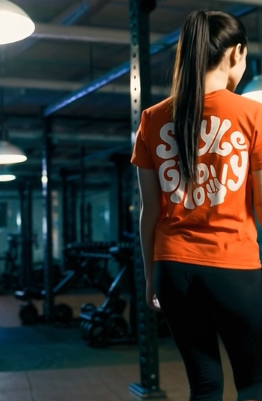 OVERSIZED PREMIUM GYM TEE STYLE GROVY FOR GIRLS