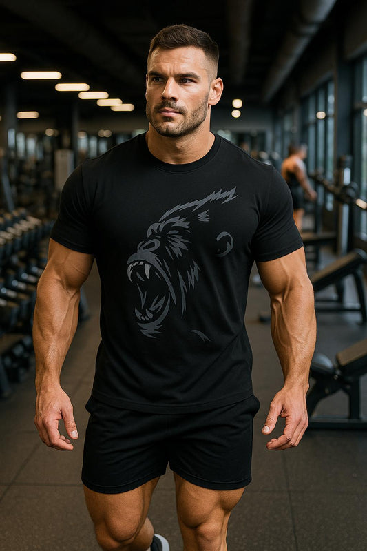 GORILLA  MONOCROMATIC GYM TSHIRT